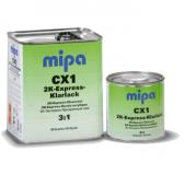 Особо быстро сохнущий прозрачный бесцветный акриловый лак Mipa 2K HS Express Clearcoat CX 1